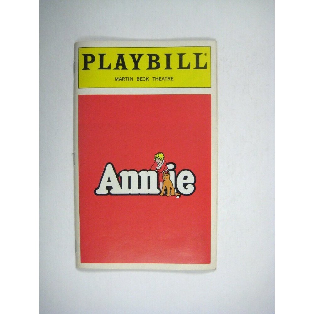 Annie Playbill Opening Night March 1997 Nell Carter Colleen Dunn Sutton Foster